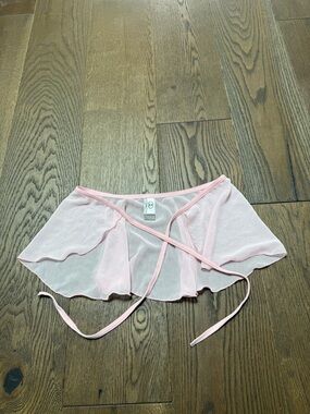 Kids Sheer Wrap Robe - Light Pink